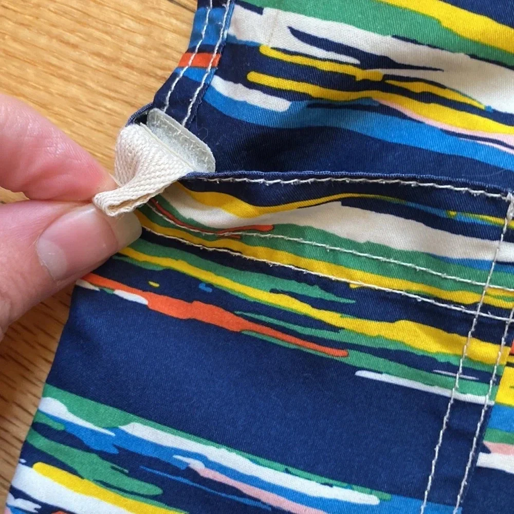 Hanna Anderson Multicolor‎ Boys Swim Suit Swim Trunks Size 150 Size 12 Board